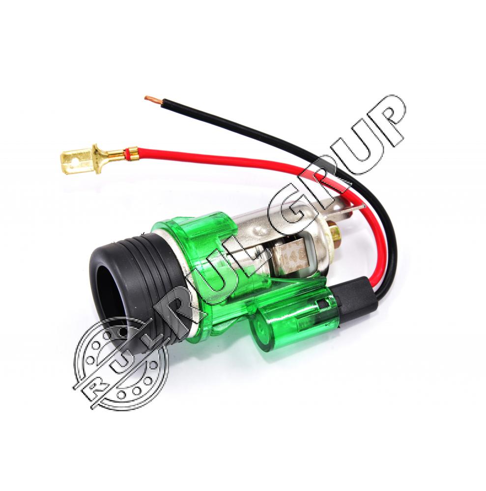 BRICHETA AUTO UNIVERSALA 12/24V 10A FI28 CU LED BK92087